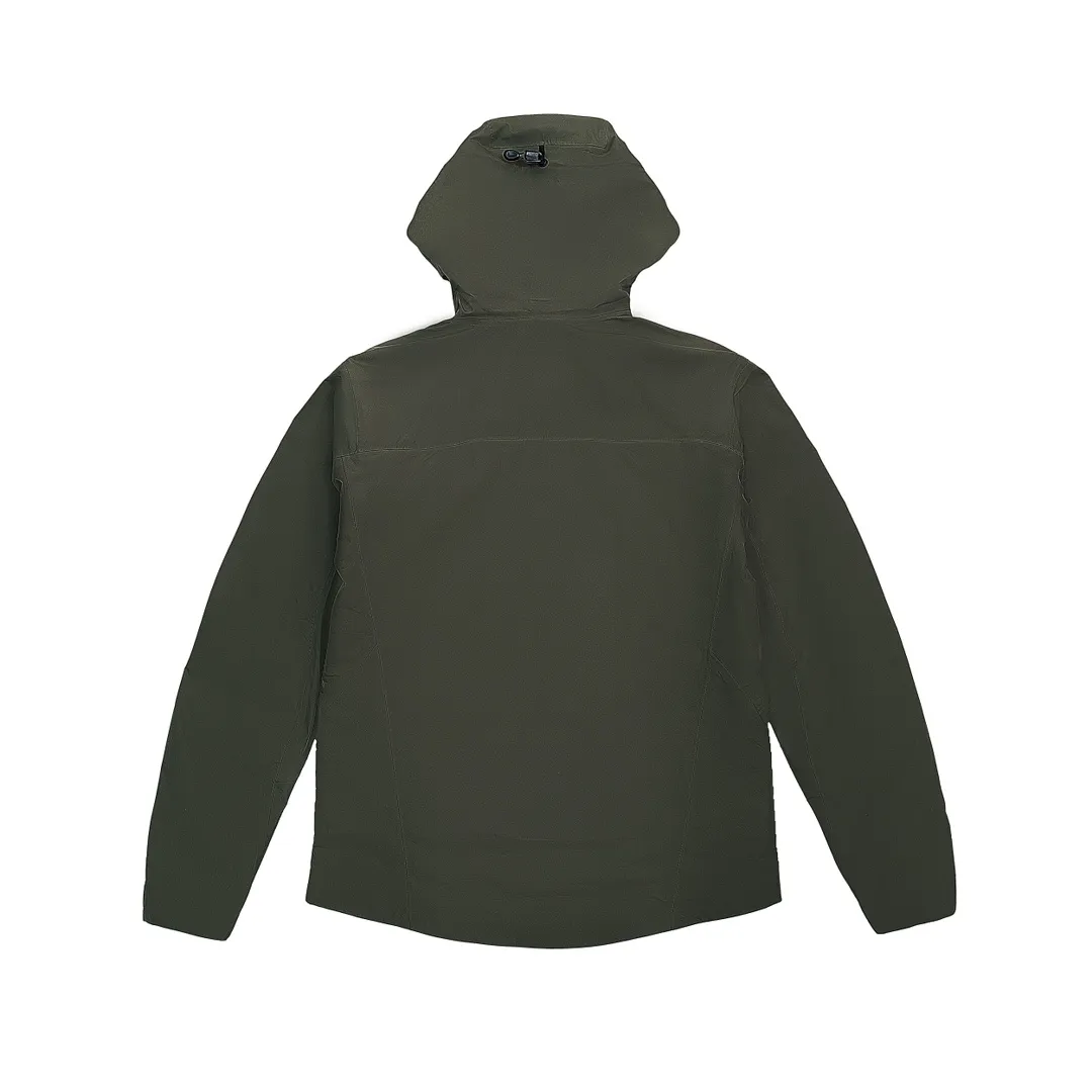 ARC'TERYX GORE-TEX Jacket BETA LT （Yb 3D ， Tri-Durance ） Factory #26844 ， YKK ， ， ， Beta LT ， 。 bluesign@ N 3LGORE-TEX ， Wear-Resistant， 、 Breathable， 。 Storm Hood Water Tight ， ， ， 。 ，VISLON ， Velcro ， Zip-in， ARC TERYX BETA： 。 LT ： ， Wear-Resistant。 GORE-TEX： 、 、Breathable SIZE ：S M L XL XXL
